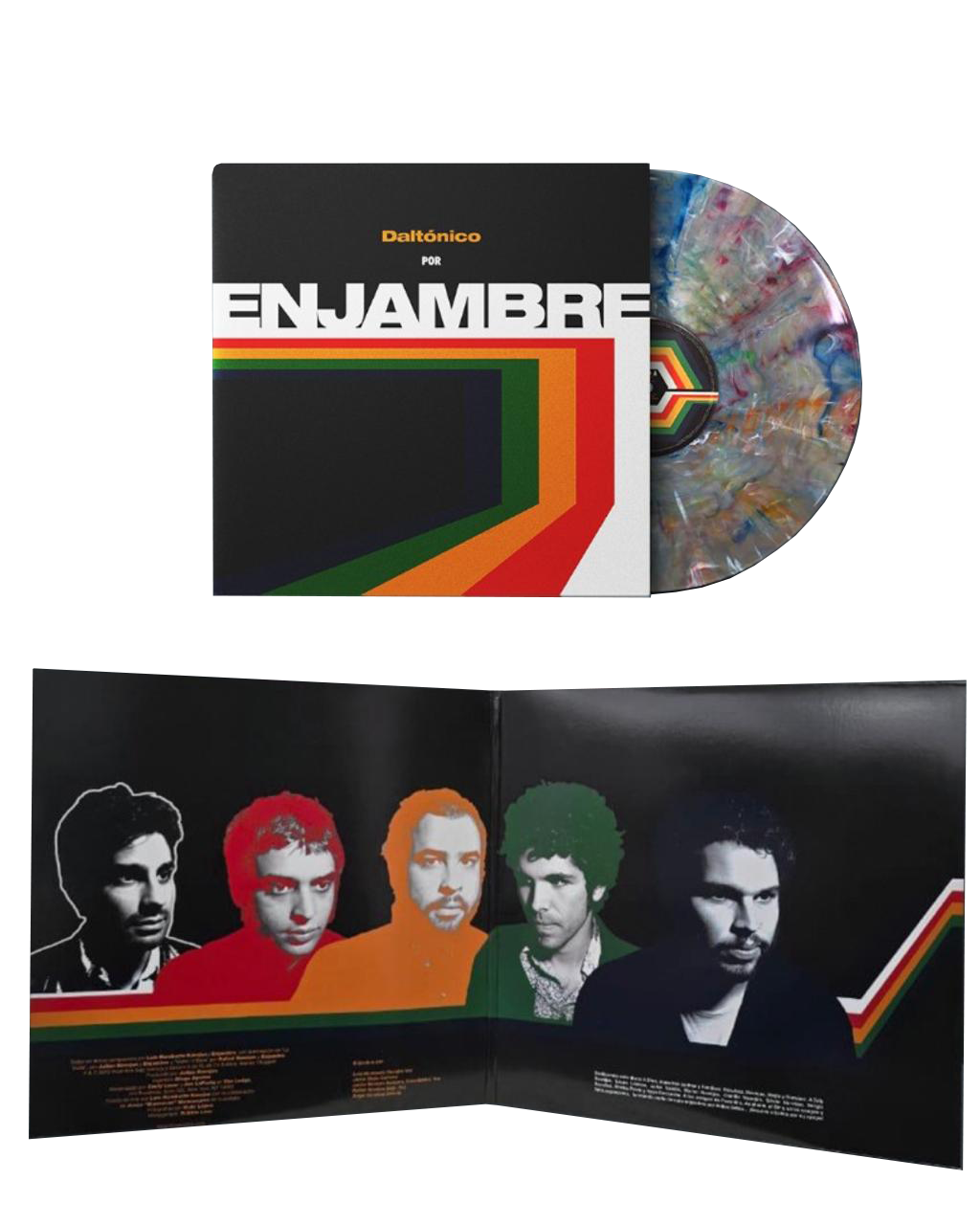 Vinilo Daltónico edición especia - acetato de colores